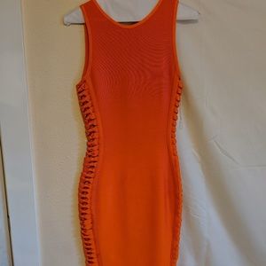 Orange dress